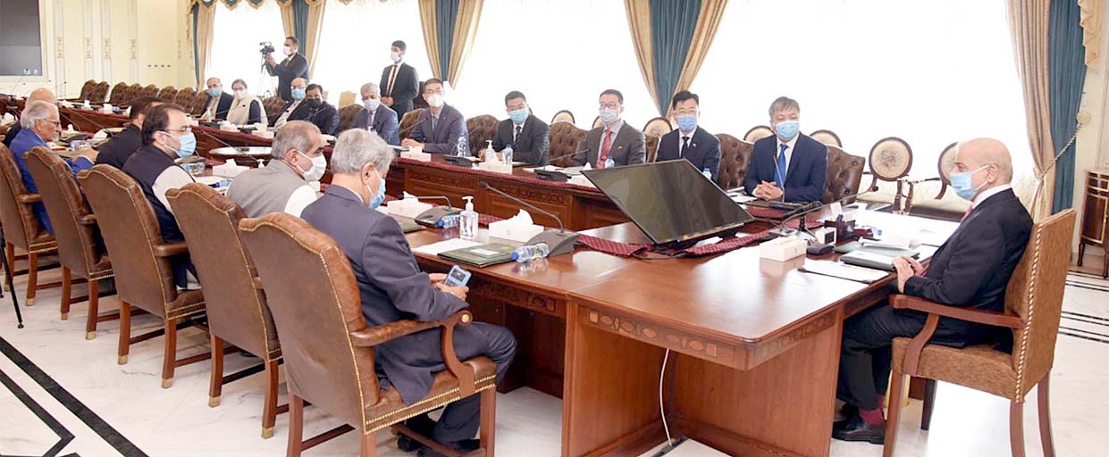 PM Shehbaz Sharif meeting with Chinese delegation of 'NORINCO'