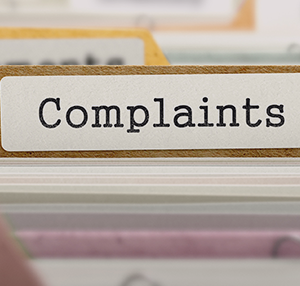 complain