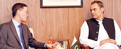 MOS meeting with Chinese Ambassador