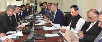 Adviser meeting with Bin Qasim Delegation