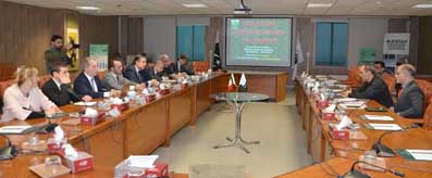 Zubair Gilani meeting with Manlio Di Stefano