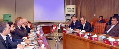 Mr. Zubair Gilani meeting with delegation from Denmark