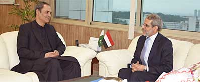 Mr. Zubair Gilani meeting with Yemeni Ambassador
