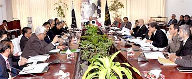 Zubair Gilani in ECC Meeting