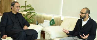 Mr. Zubair Gilani meeting with Chairman NADRA