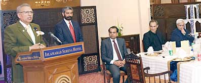 Zubair Gilani in a dinner hosted by Pak-US Business Council
