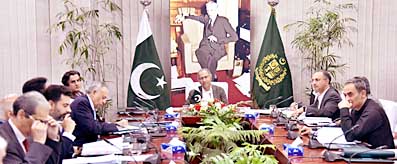 Zubair Gilani in ECC Meeting