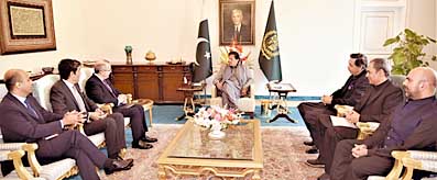 Zubair Gilani in a meeting with PM & Kevin Sneader