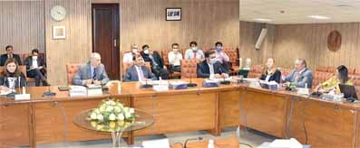 Advisor chairing meeting with Fortescue Metal Group