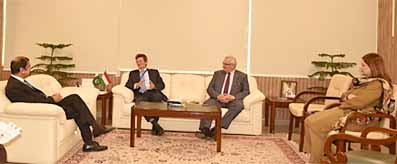 Atif Bokhari meeting with Ambassador of Hungary