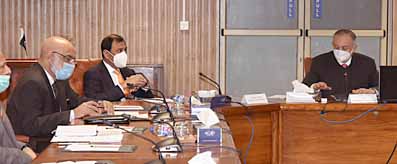 Advisor Chairs Review meeting on SEZ