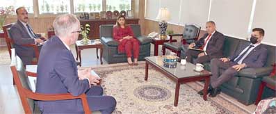 German delegation representing SIG Combibloc