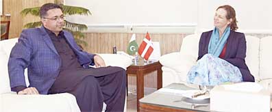 M Azfar Ahsan meeting with Ambassador of Denmark