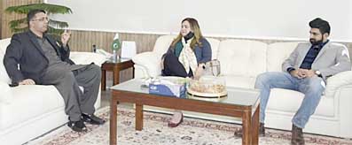 M Azfar Ahsan meeting with CR GSMA