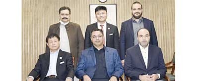 M Azfar Ahsan meeting with Chairman Haier & CEO-TIEG