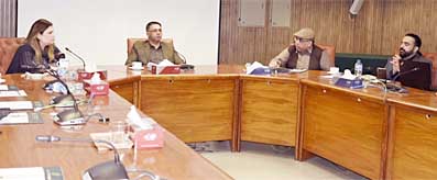 M Azfar Ahsan online with Pak-Ambassador in China