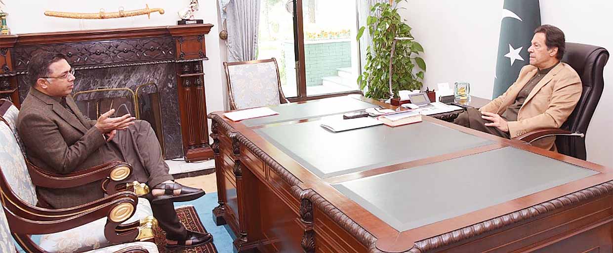 Chairman BoI meeting with PM Imran Khan