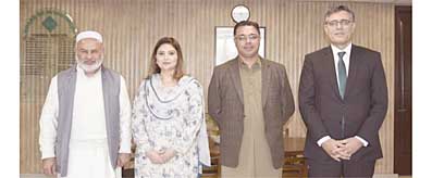 M Azfar Ahsan with H.E. Khalil Hashmi