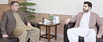 M Azfar Ahsan meeting with CEO, GIpL