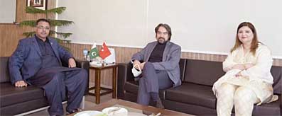 M Azfar Ahsan meeting with Turkish Ambassador