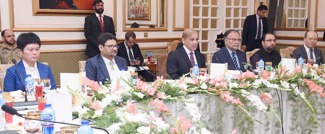 PM Shehbaz Sharif chairing a meeting on Chinese Investment Companies