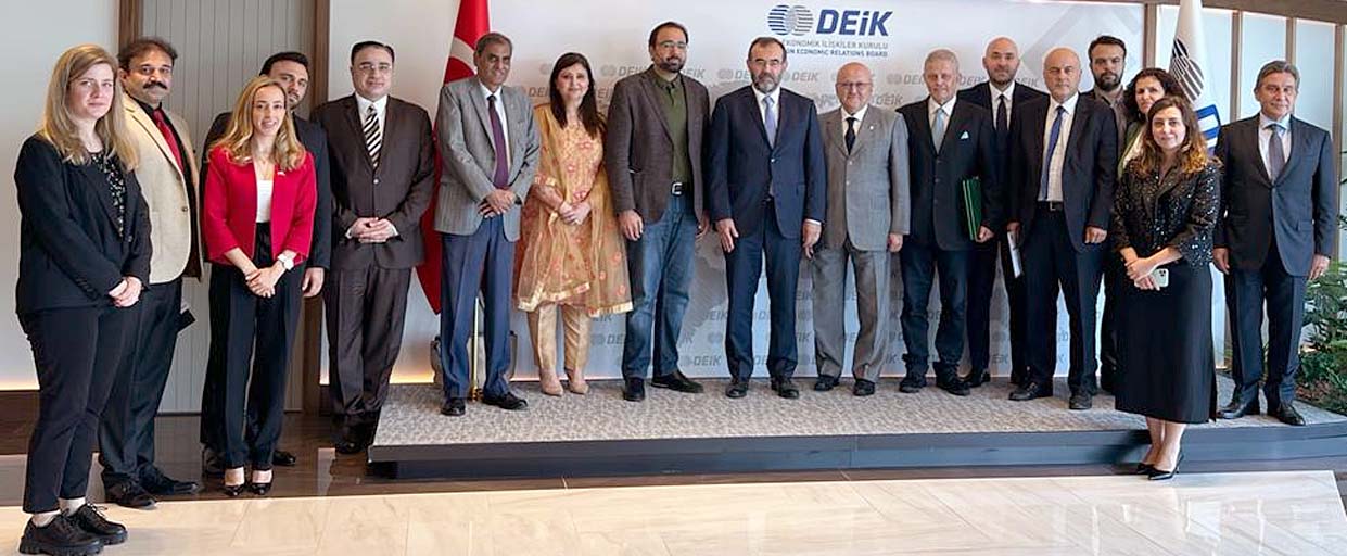 Chaudhry Salik Hussain meets with Turkey-Pakistan Business Council