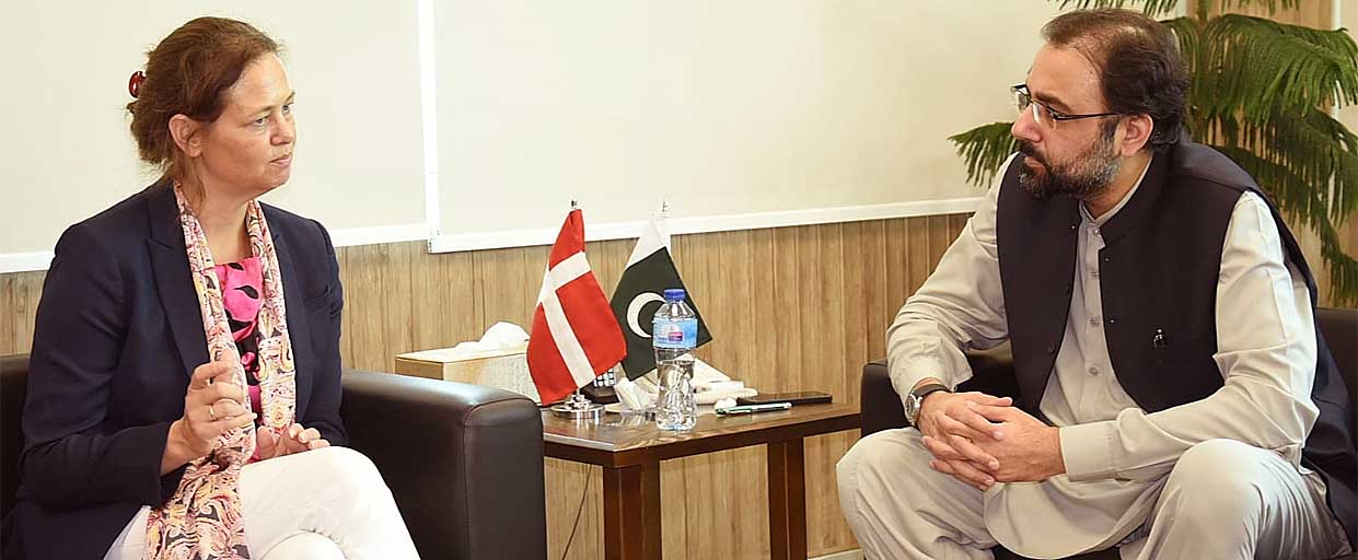 Chaudhry Salik Hussain meeting with Danish Ambassador