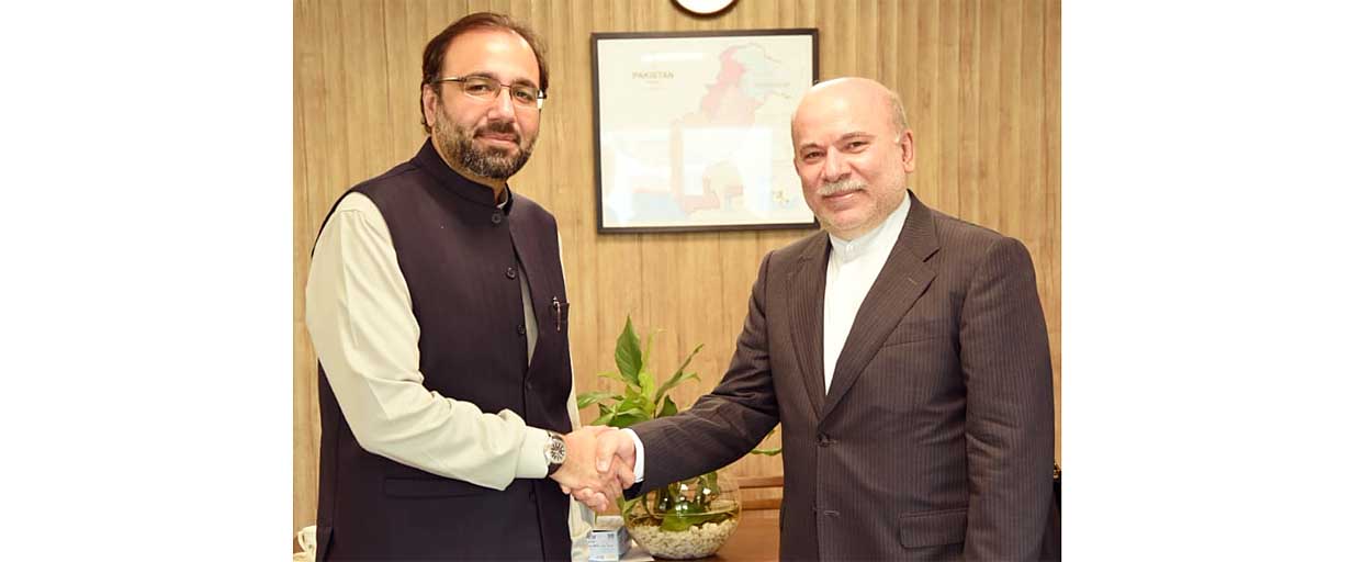 Chaudhry Salik Hussain with Iranian Deputy Minister & Head of OIETA