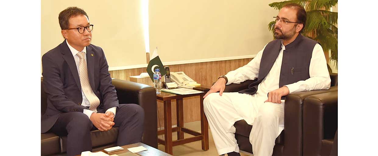 Chaudhry Salik Hussain meeting with CEO, MPL, Korea