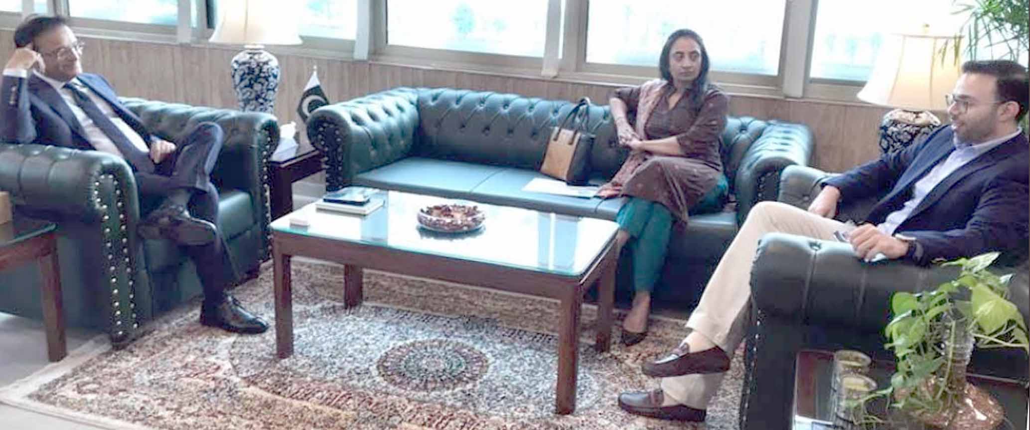 Dr. Sohail Rajput, meeting with the Country Manager of IFC