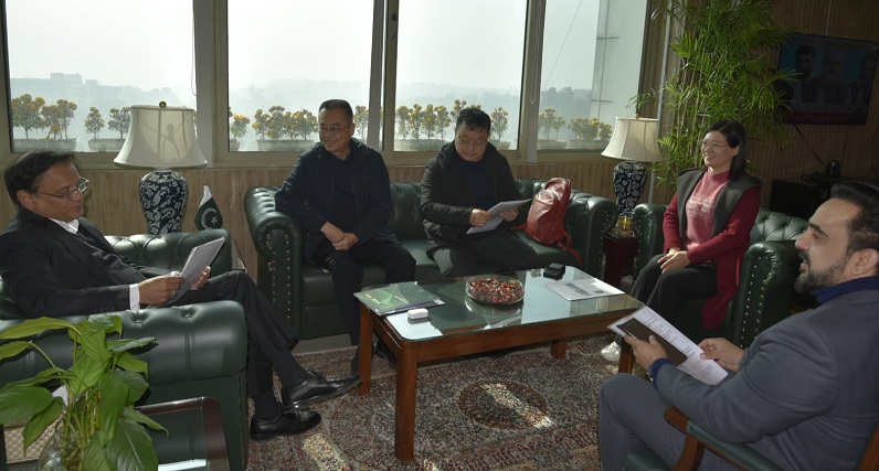 Meeting at PMU