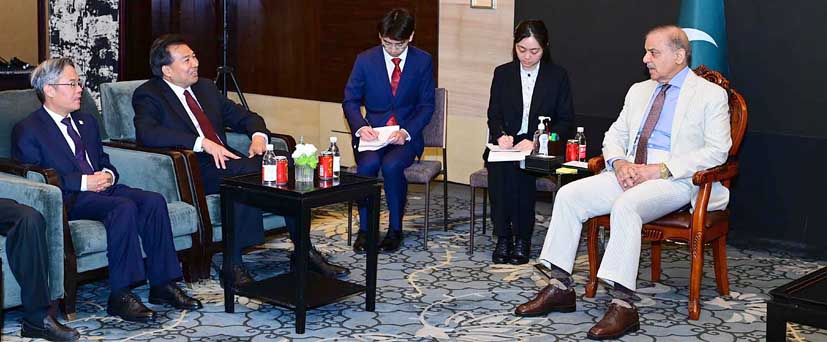 PM Muhammad Shehbaz Sharif meeting with Chairman CIDCA
